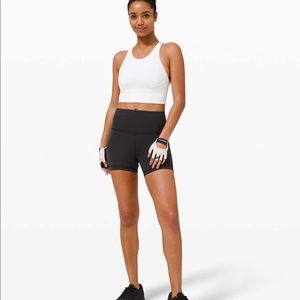 Lululemon Wunder Train High Rise Short in Black Sz 2